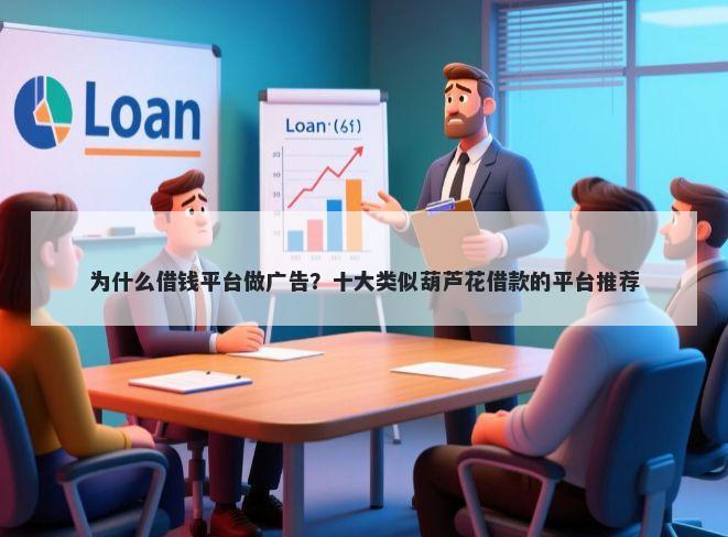为什么借钱平台做广告？十大类似葫芦花借款的平台推荐