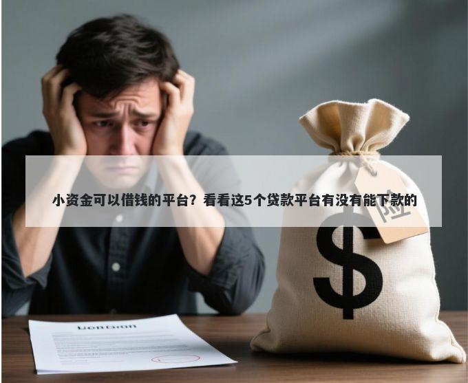 小资金可以借钱的平台?看看这5个贷款平台有没有能下款的