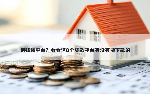 借钱罐平台？看看这8个贷款平台有没有能下款的