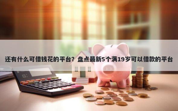 还有什么可借钱花的平台？盘点最新5个满19岁可以借款的平台