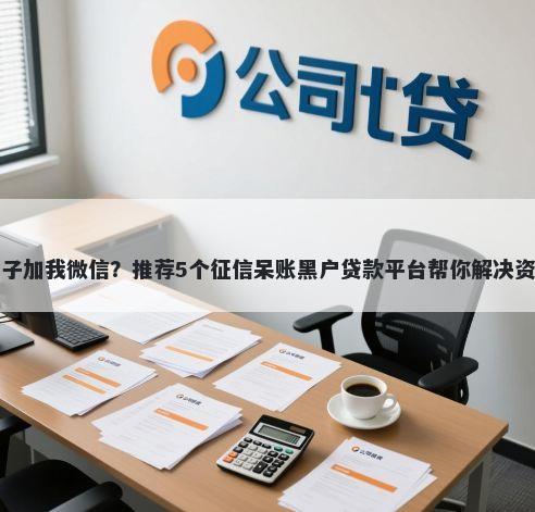 网贷口子加我微信？推荐5个征信呆账黑户贷款平台帮你解决资金问题