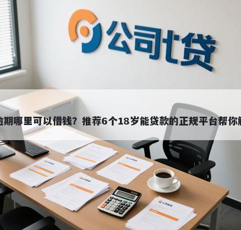 征信不好有逾期哪里可以借钱?推荐6个18岁能贷款的正规平台帮你解决资金问题