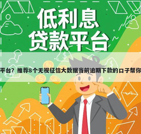 最新视频借钱平台？推荐8个无视征信大数据当前逾期下款的口子帮你解决资金问题