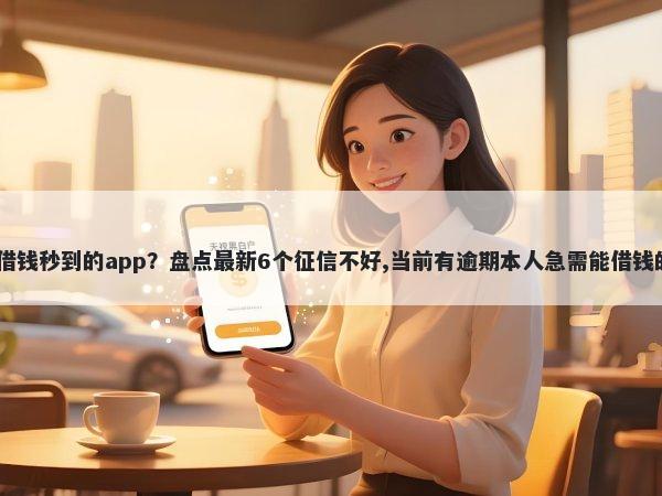 19岁借钱秒到的app?盘点最新6个征信不好,当前有逾期本人急需能借钱的平台