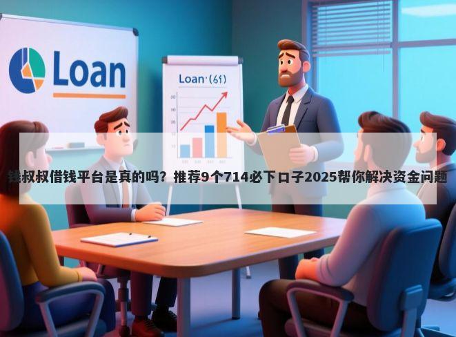 钱叔叔借钱平台是真的吗？推荐9个714必下口子2025帮你解决资金问题