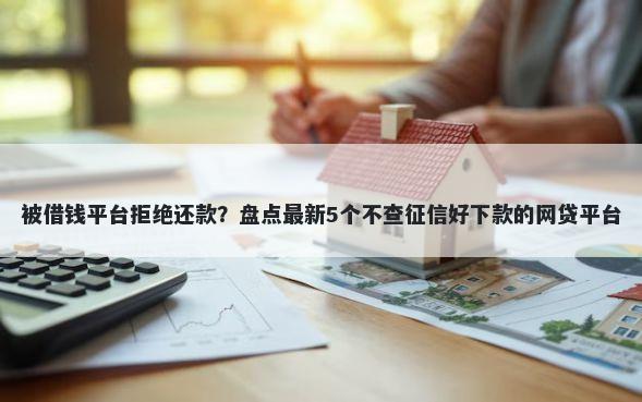 被借钱平台拒绝还款？盘点最新5个不查征信好下款的网贷平台