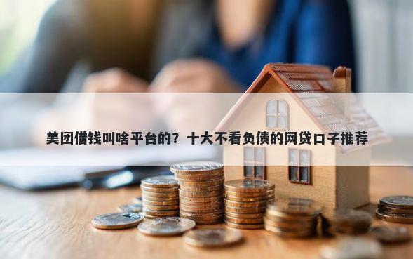 美团借钱叫啥平台的？十大不看负债的网贷口子推荐