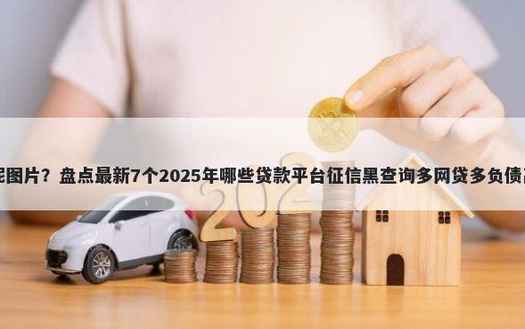 借钱怎么选择平台呢图片？盘点最新7个2025年哪些贷款平台征信黑查询多网贷多负债高还能百分百下款的