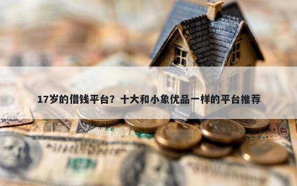 17岁的借钱平台？十大和小象优品一样的平台推荐